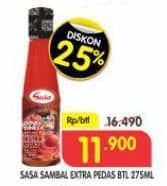 Promo Harga Sasa Sambal Ekstra Pedas 275 ml - Superindo