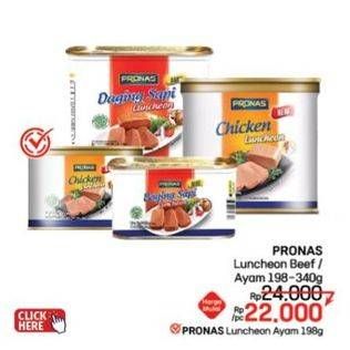 Promo Harga Pronas Daging Sapi/Ayam Luncheon  - LotteMart