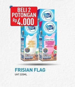 Promo Harga Frisian Flag Susu UHT Purefarm 225 ml - Hypermart