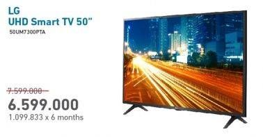 Promo Harga LG 50UM7300PTA UHD Smart TV 50''  - Electronic City