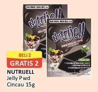 Promo Harga NUTRIJELL Jelly Powder Cincau per 2 pcs 15 gr - Alfamart