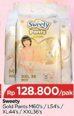 Promo Harga Sweety Gold Pants M60, L54, XL44, XXL36  - TIP TOP