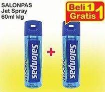 Promo Harga SALONPAS Jet Spray 60 ml - Indomaret