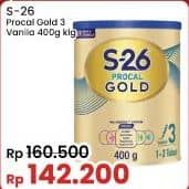 Promo Harga S26 Procal Gold Susu Pertumbuhan Vanilla 400 gr - Indomaret