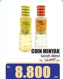 Promo Harga CAP COIN Minyak Sereh 60 ml - Hari Hari