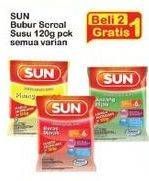 Promo Harga SUN Bubur Sereal Susu All Variants 120 gr - Indomaret