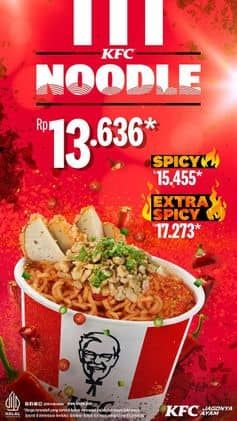 Promo Harga KFC Noodle  - KFC