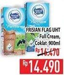 Promo Harga FRISIAN FLAG Susu UHT Purefarm Full Cream, Swiss Chocolate 900 ml - Hypermart