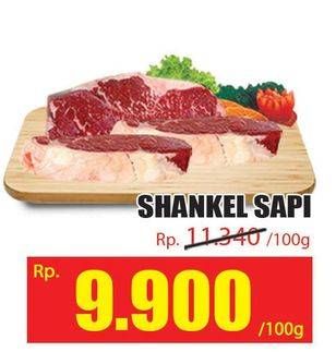 Promo Harga Daging Sengkel (Shankle) per 100 gr - Hari Hari