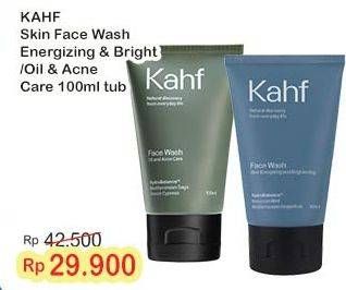 Promo Harga Kahf Face Wash Skin Energizing And Brightening, Oil And Acne Care 100 ml - Indomaret