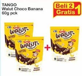 Promo Harga TANGO Walut Choco Banana per 2 pouch 60 gr - Indomaret