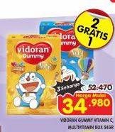 Promo Harga Vidoran Gummy Multivitamin, VItamin C 54 gr - Superindo