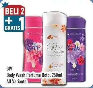 Promo Harga GIV Body Wash Perfume 250 ml - Hypermart