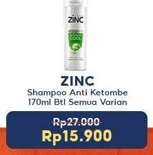 Promo Harga ZINC Shampoo All Variants 170 ml - Indomaret