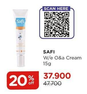 Promo Harga SAFI White Expert Oil Control & Anti Acne Cream 15 gr - Watsons