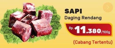 Promo Harga Daging Rendang Sapi per 100 gr - Yogya