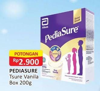 Promo Harga PEDIASURE Complete Triplesure Vanila 200 gr - Alfamart