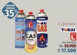 Promo Harga HICOOK / TOKAI / CHOICE L Gas Portable  - LotteMart