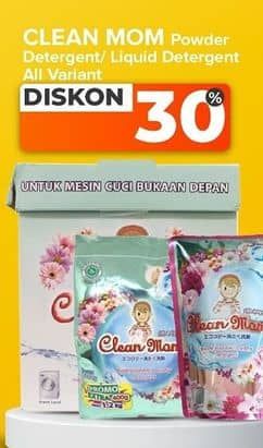 Promo Harga CLEAN MOM Biodegradable Laundry Detergent  - Yogya