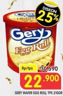 Promo Harga Gery Egg Roll 210 gr - Superindo