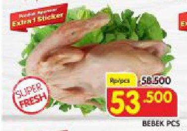 Promo Harga Bebek  - Superindo