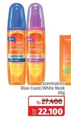Promo Harga MAKARIZO Hair Energy Scentsations Blue Coast, White Musk 100 ml - Lotte Grosir