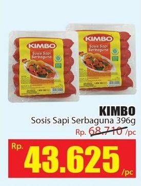 Promo Harga KIMBO Sosis Sapi Serbaguna 396 gr - Hari Hari