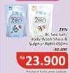 Promo Harga ZEN Anti Bacterial Body Wash Shiso Sea Salt, Shiso Sulphur 450 ml - Alfamidi