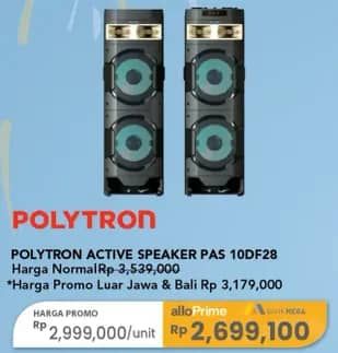 Promo Harga Polytron PAS 10D28  - Carrefour