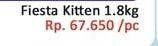 Promo Harga SUPER CAT Makanan Kucing Fiesta Kitten 1800 gr - Hari Hari