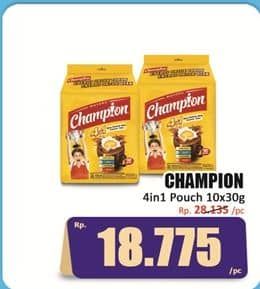 Promo Harga Energen Sereal Champion Cokelat per 4 sachet 35 gr - Hari Hari