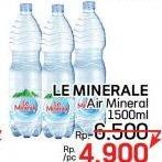 Promo Harga Le Minerale Air Mineral 1500 ml - LotteMart