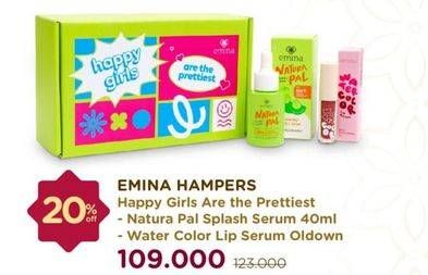 Promo Harga Emina Hampers Happy Girls Are The Prettiest  - Watsons