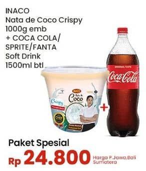 Coca Cola/Fanta/Sprite + Inaco Nata De Coco