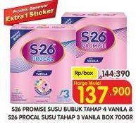 Promo Harga S26 Procal/Promise Susu Pertumbuhan Vanilla 700 gr - Superindo