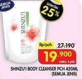 Promo Harga SHINZUI Body Cleanser All Variants 420 ml - Superindo