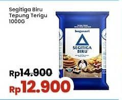 Promo Harga Bogasari Tepung Terigu Segitiga Biru 1000 gr - Indomaret