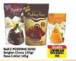 Promo Harga Nutrijell Pudding Susu Belgian Chocolate, Susu Coklat 130 gr - Alfamart