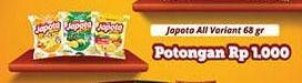 Promo Harga Japota Potato Chips All Variants 68 gr - Hypermart