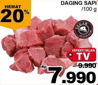 Promo Harga Daging Rendang Sapi per 100 gr - Giant