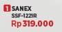 Promo Harga Sanex SSF 1221R SIWON Series Kipas Angin Remote 12 Inch  - COURTS