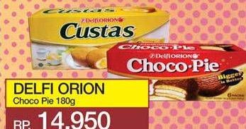 Promo Harga DELFI Orion Choco Pie Original per 6 pcs 30 gr - Yogya