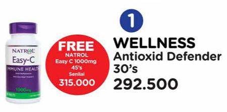 Promo Harga Wellness Antiox Formula 30 pcs - Watsons