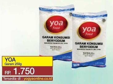 Promo Harga YOA Garam 250 gr - Yogya