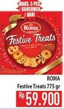 Promo Harga ROMA Festive Treats 775 gr - Hypermart