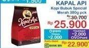 Promo Harga Kapal Api Kopi Bubuk Special 380 gr - Indomaret