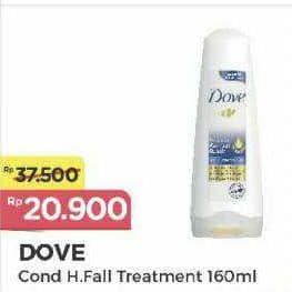 Dove Conditioner 160 ml Diskon 44%, Harga Promo Rp20.900, Harga Normal Rp37.500, Khusus Member