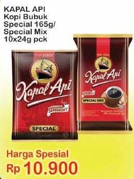 Promo Harga KAPAL API Kopi Bubuk Special / Kopi Bubuk Special Mix  - Indomaret