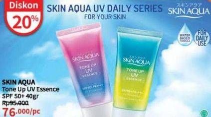 Promo Harga Skin Aqua Tone Up UV Essence 40 gr - Guardian