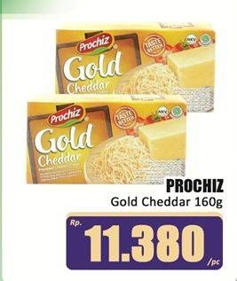 Promo Harga Prochiz Gold Cheddar 160 gr - Hari Hari